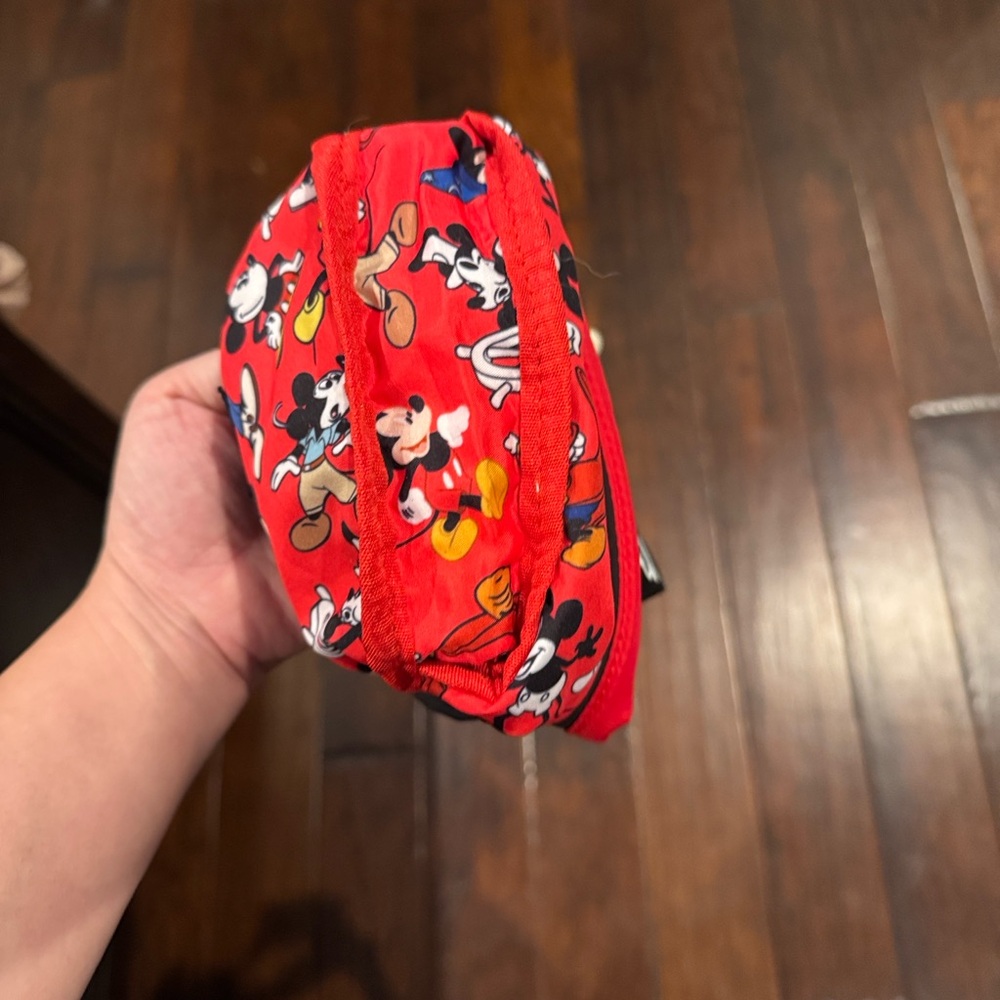 Zara Disney Mickey Mouse Red and Black Kids Bag - Picture 3 of 4